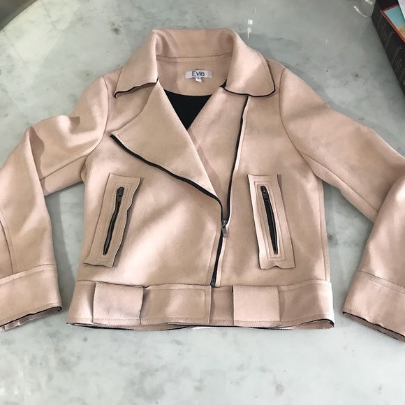 LF Jackets & Blazers - LF faux suede moto jacket